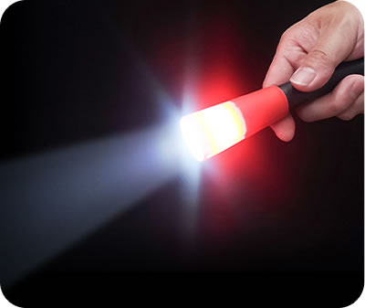 光敏器件与灭火器感应