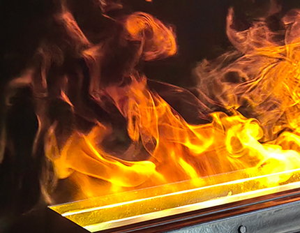 仿真火焰效果示意